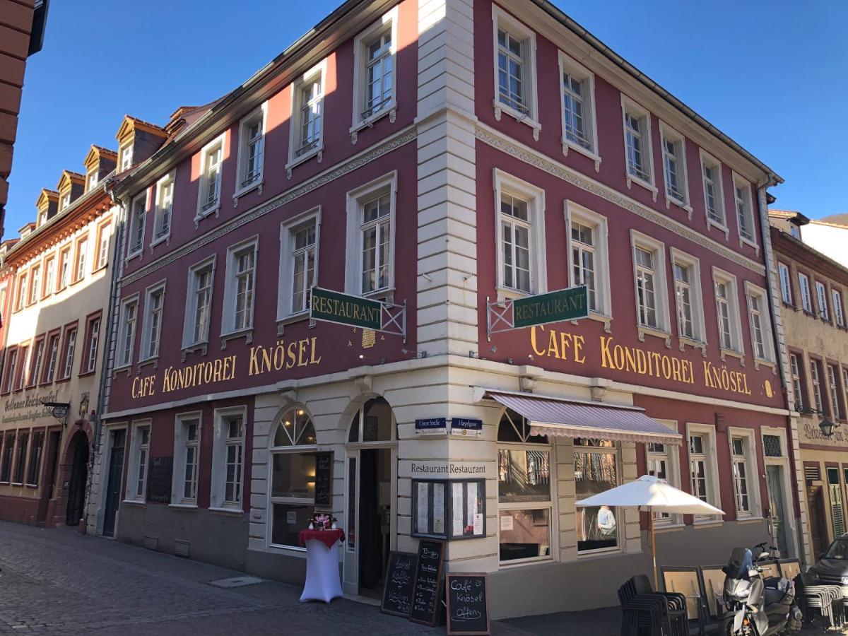 Cafe & Hotel Knoesel 海德堡 外观 照片