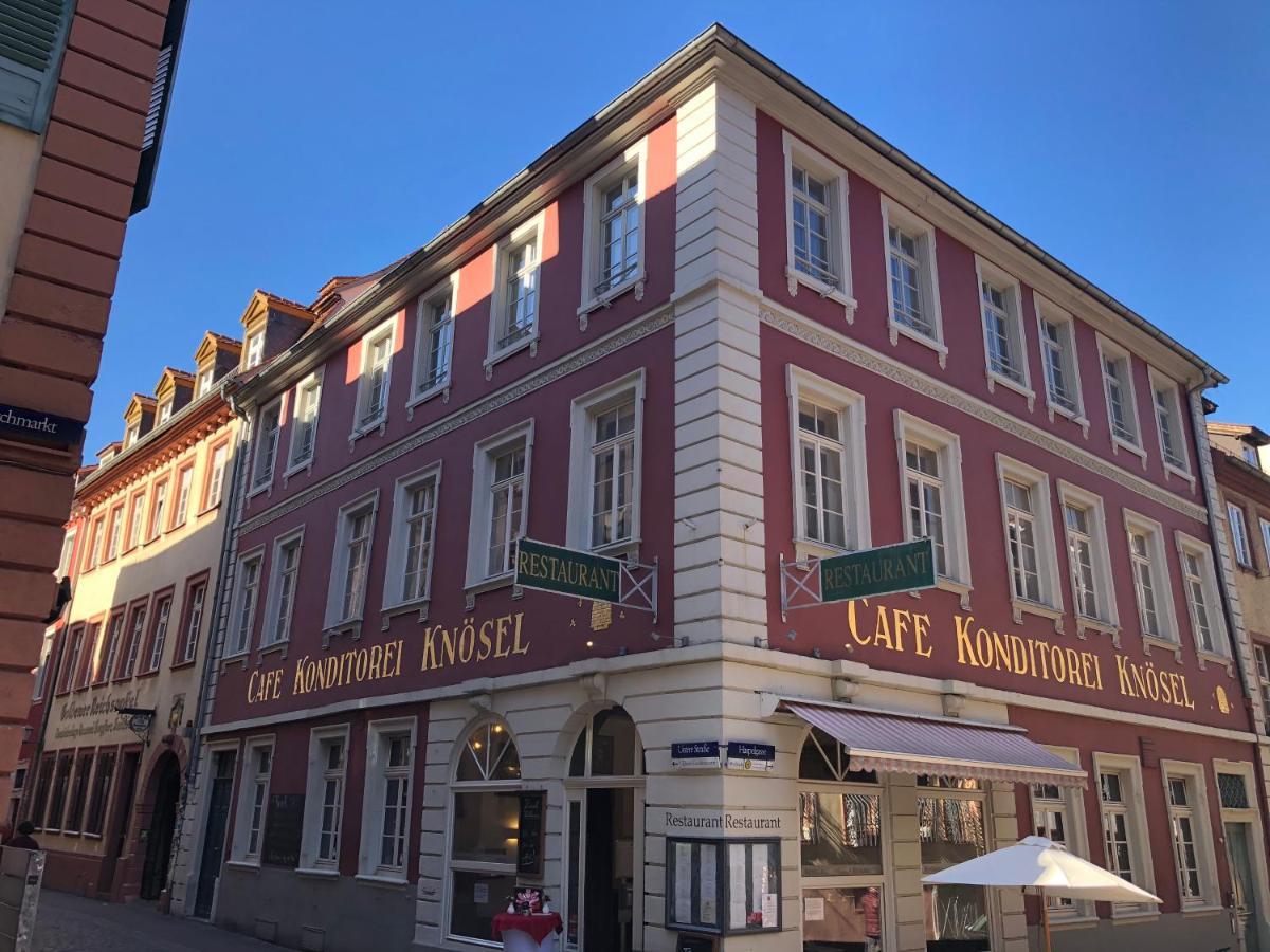 Cafe & Hotel Knoesel 海德堡 外观 照片